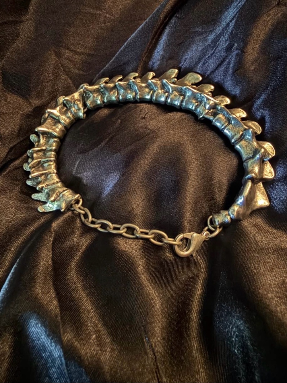 Alchemy Gothic England +RARE+ Vertebrae Spinal Cord Bracelet